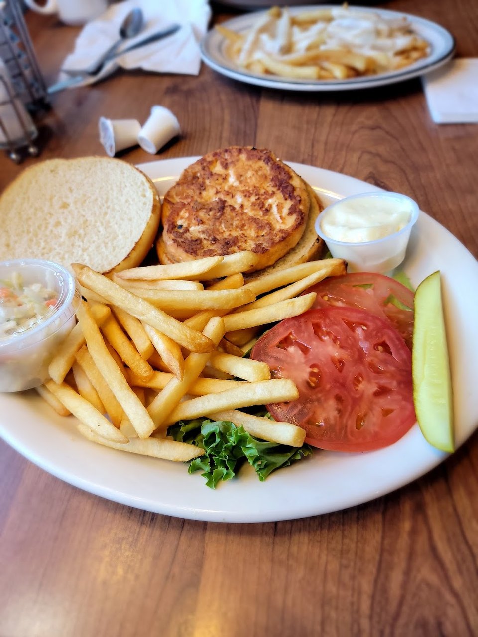 Salmon Burger